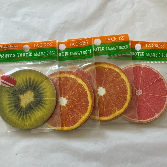 Lot of 4 - Sally Hansen La Cross Fruity Tootie Emery disc - Picture 1 of 5